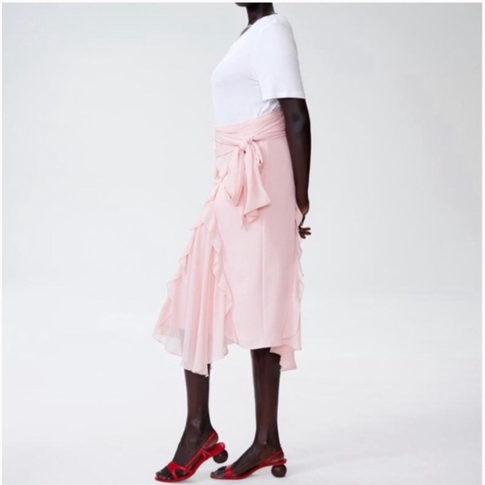 RODARTE x UNIVERSAL STANDARD Tie Waist Skirt NEW - Picture 4 of 6